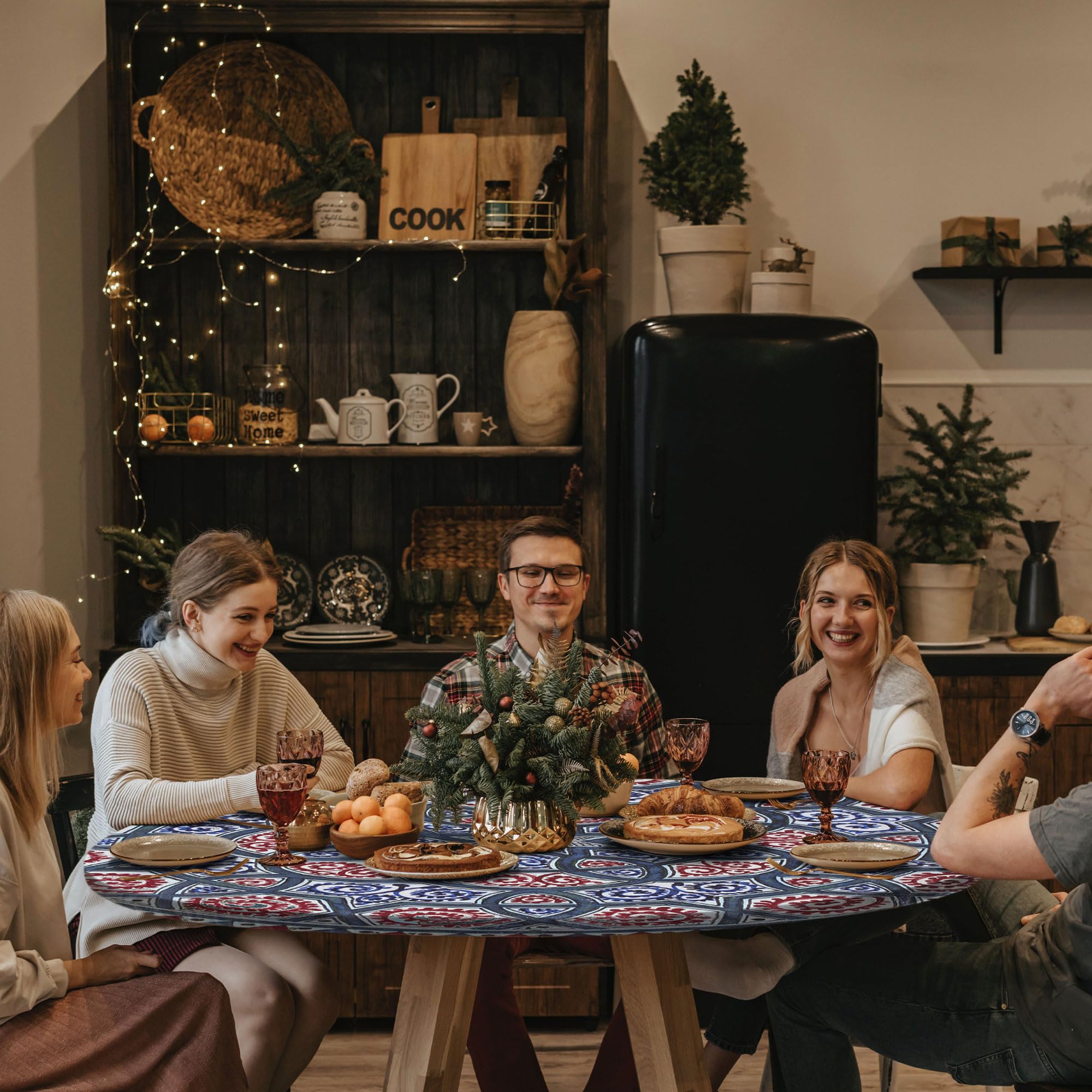 opstellen ambientación en comedor mostrando estilo y practicidad