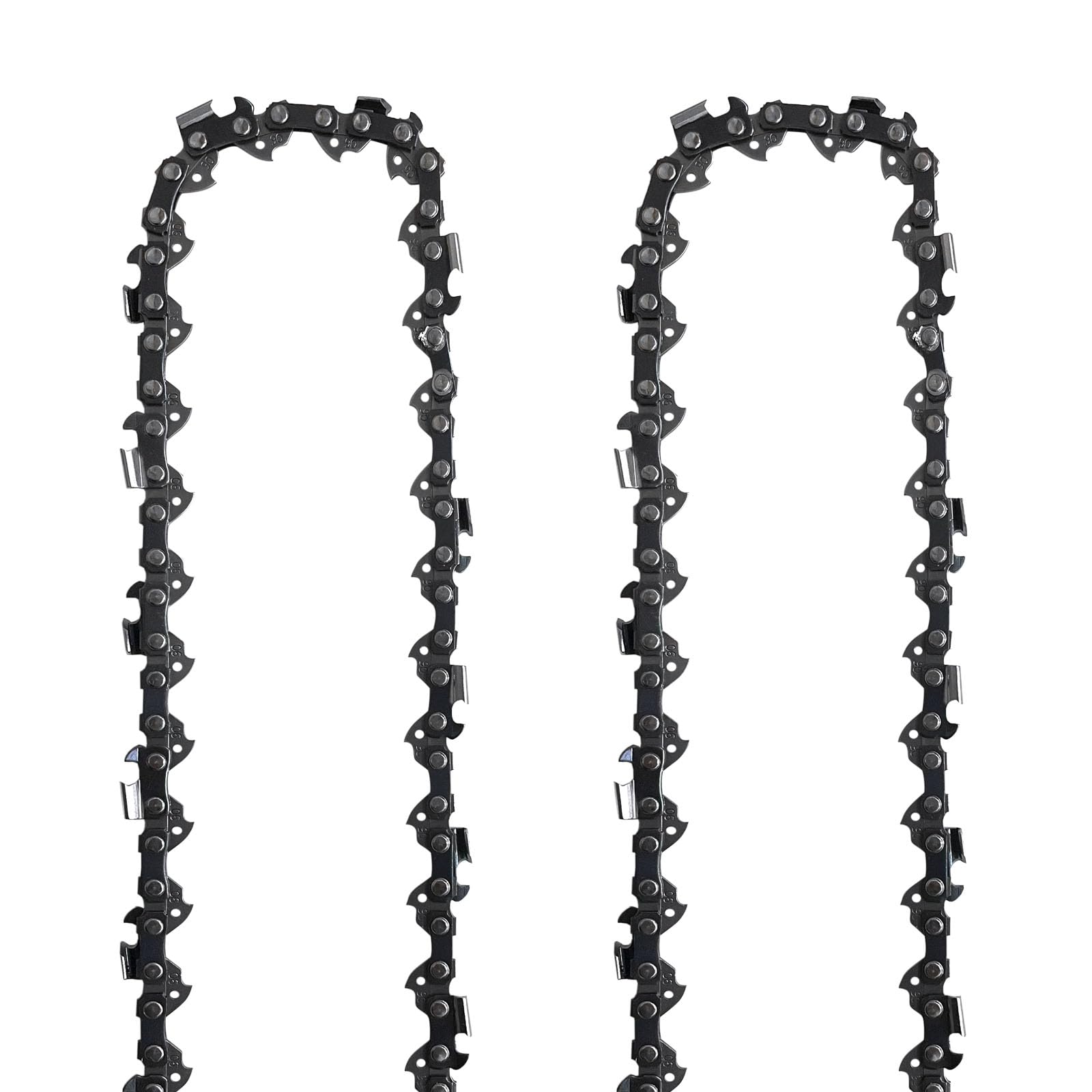 Opuladuo primer plano de dientes con filo uniforme y seguridad