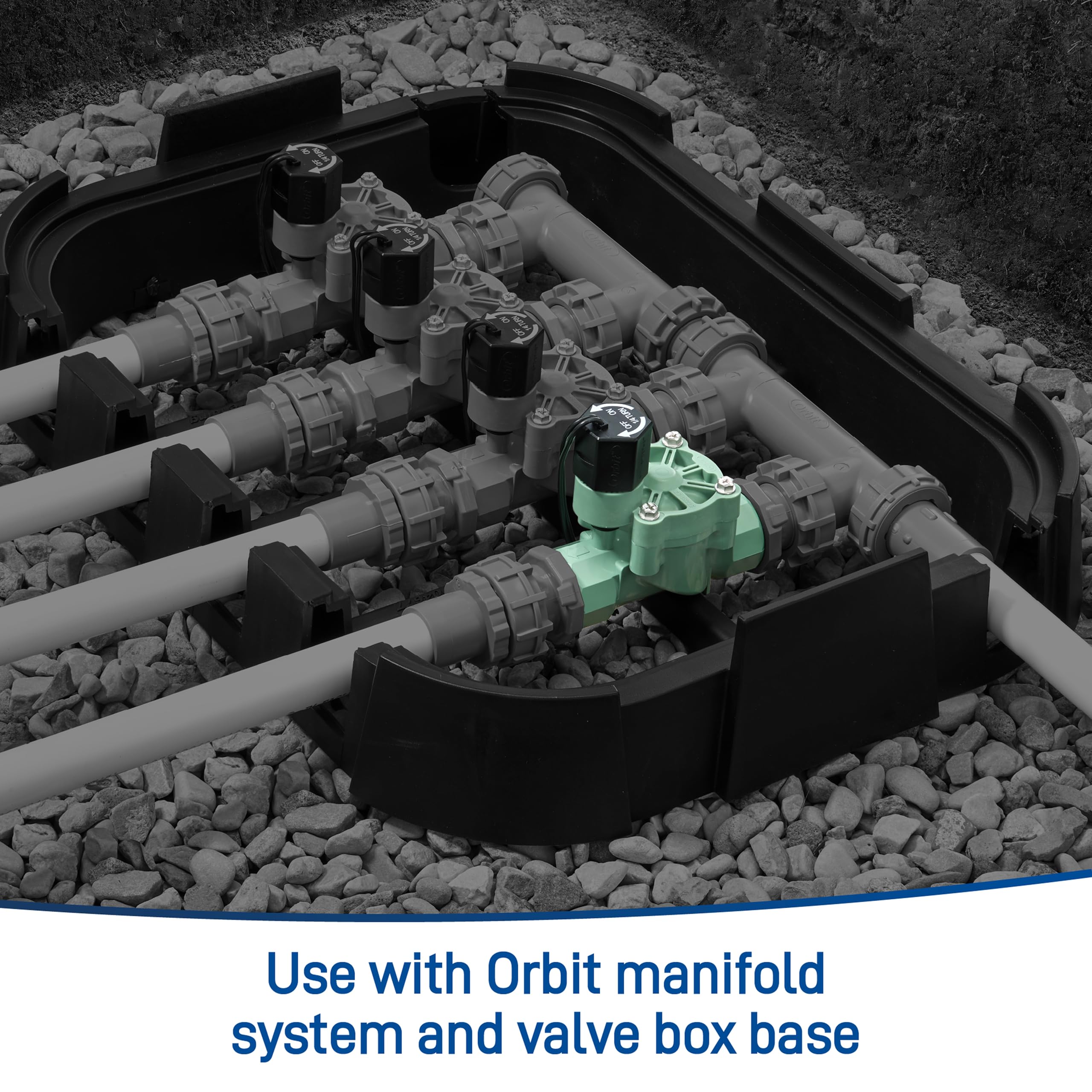 Orbit primer plano del filtro interno que evita obstrucciones en zonas sucias