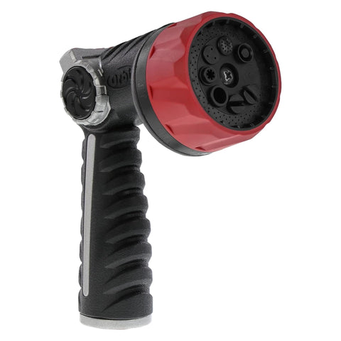 Orbit boquilla frontal mostrando forma ergonómica y durabilidad