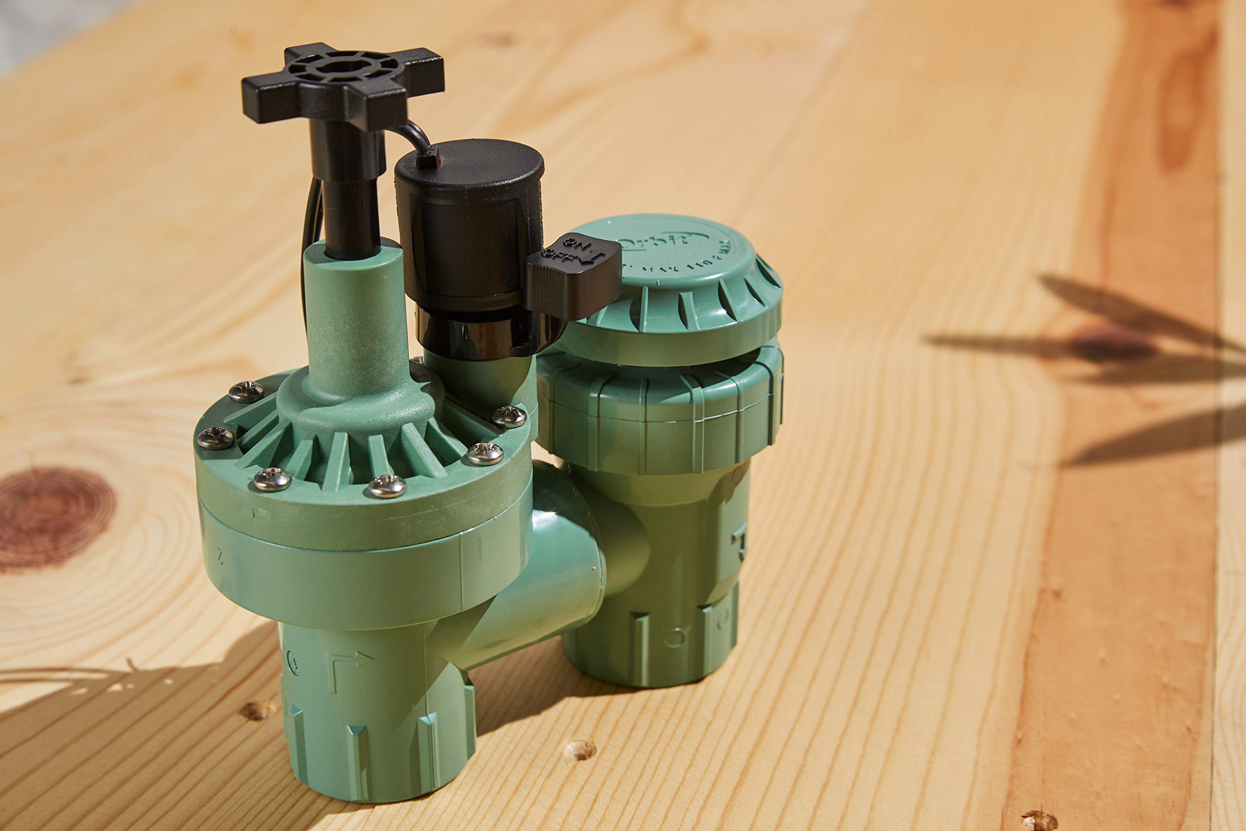 Orbit detalle del anti-sifón que impide reflujo y protege agua potable