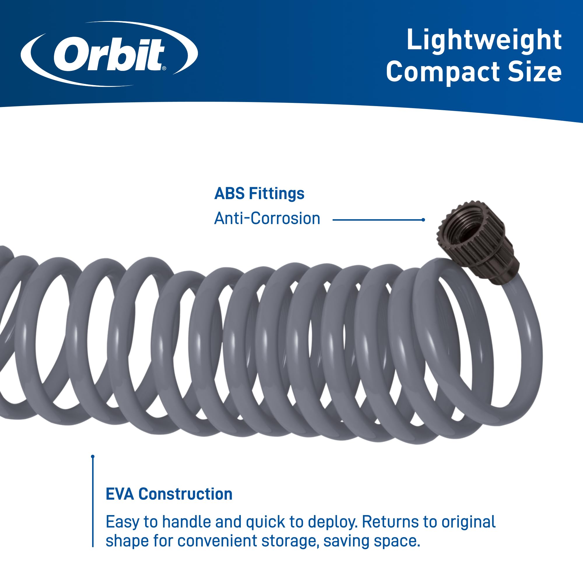 Orbit boquilla 8 patrones en uso con gatillo cómodo para riego eficiente