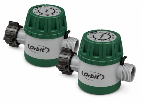 Orbit temporizador frontal montado en grifo, control sencillo y sin pilas