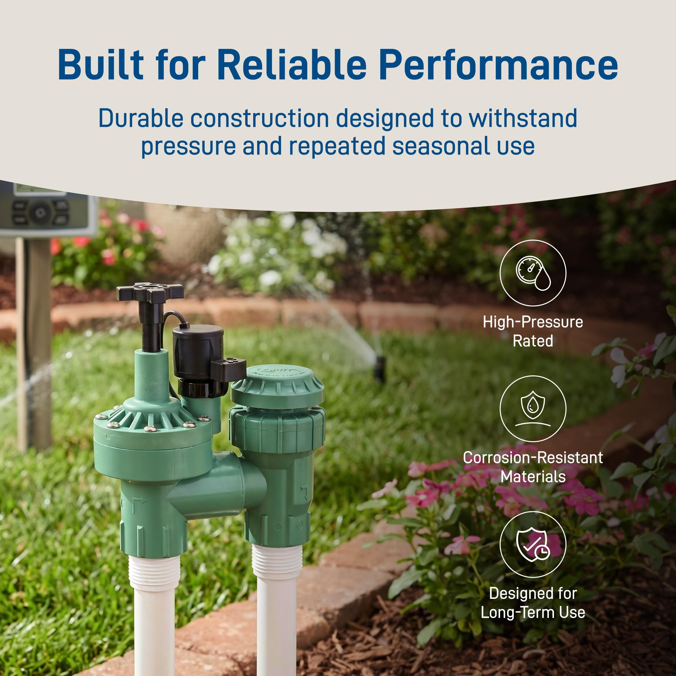 Orbit unión PVC-Lock para instalación rápida sin pegamento