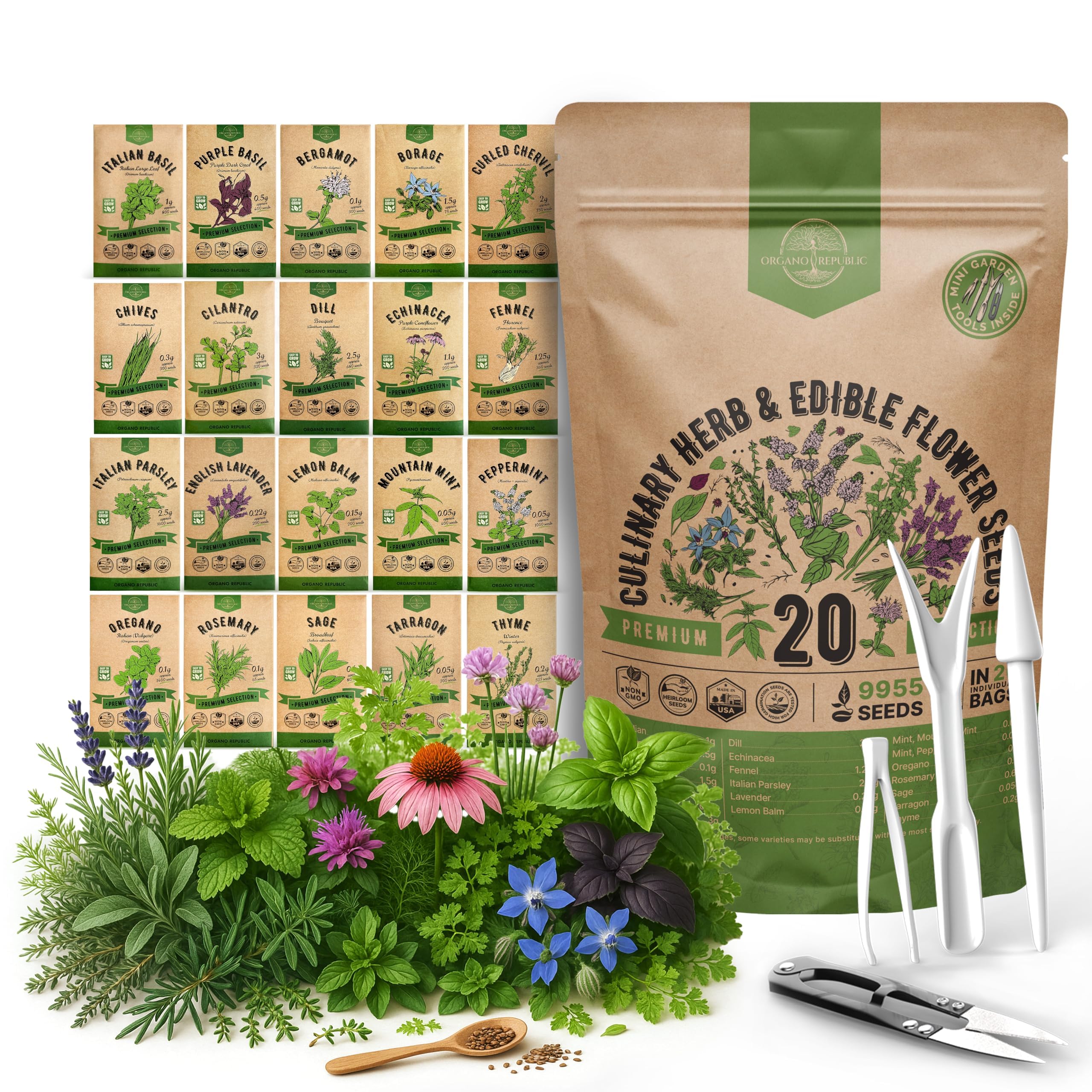 Organo Republic envase frontal mostrando el pack y beneficio de variedad