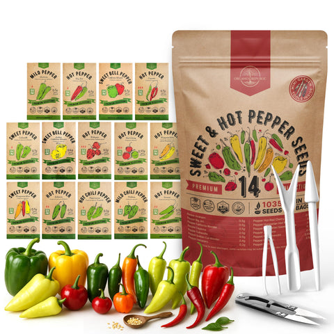 Organo Republic frente del empaque mostrando variedad y cantidad para planificar cultivos