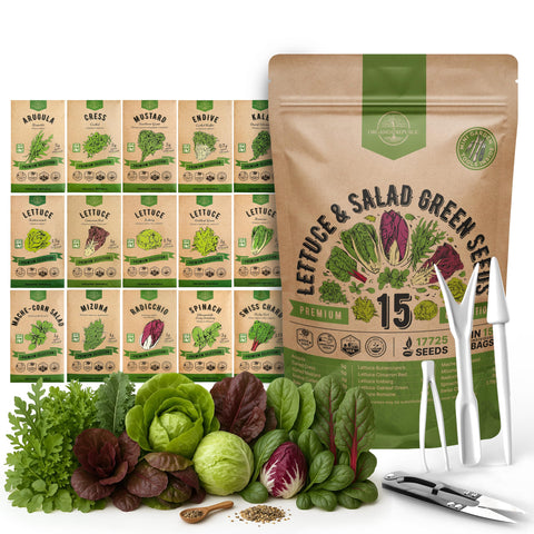 Organo Republic frente del paquete mostrando variedad y cantidad de semillas, ideal para empezar huerto