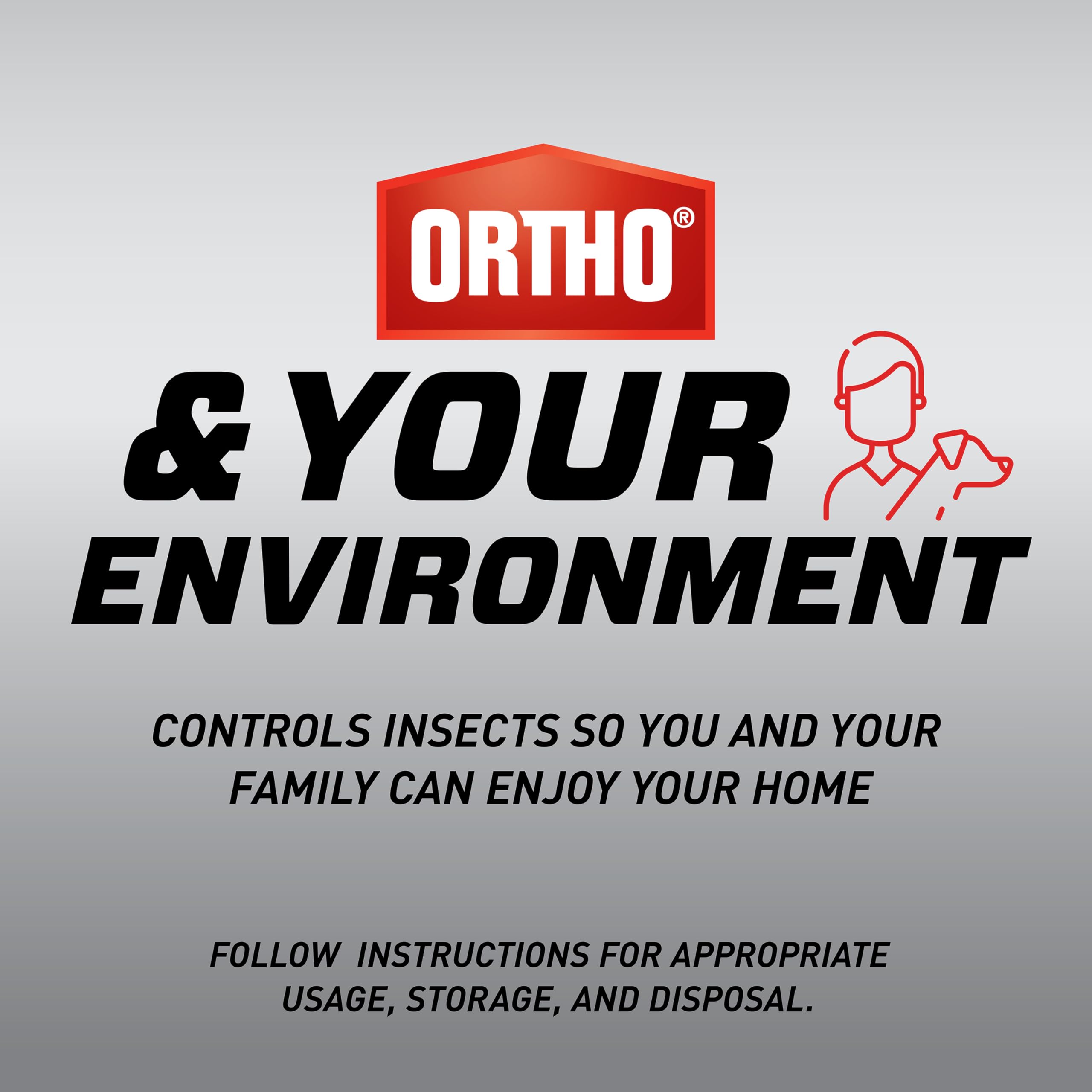 Ortho escena doméstica estilo de vida mostrando hogar más limpio y seguro