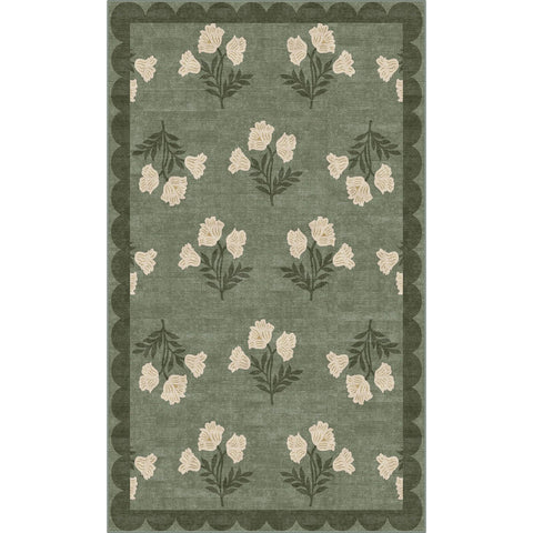 Othilic alfombra en cocina estilo farmhouse, aporte decorativo práctico