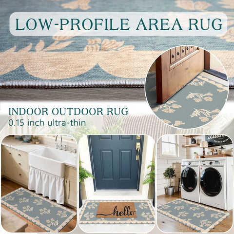 Othilic comparación de tamaño junto a puerta para ver ajuste bajo umbral