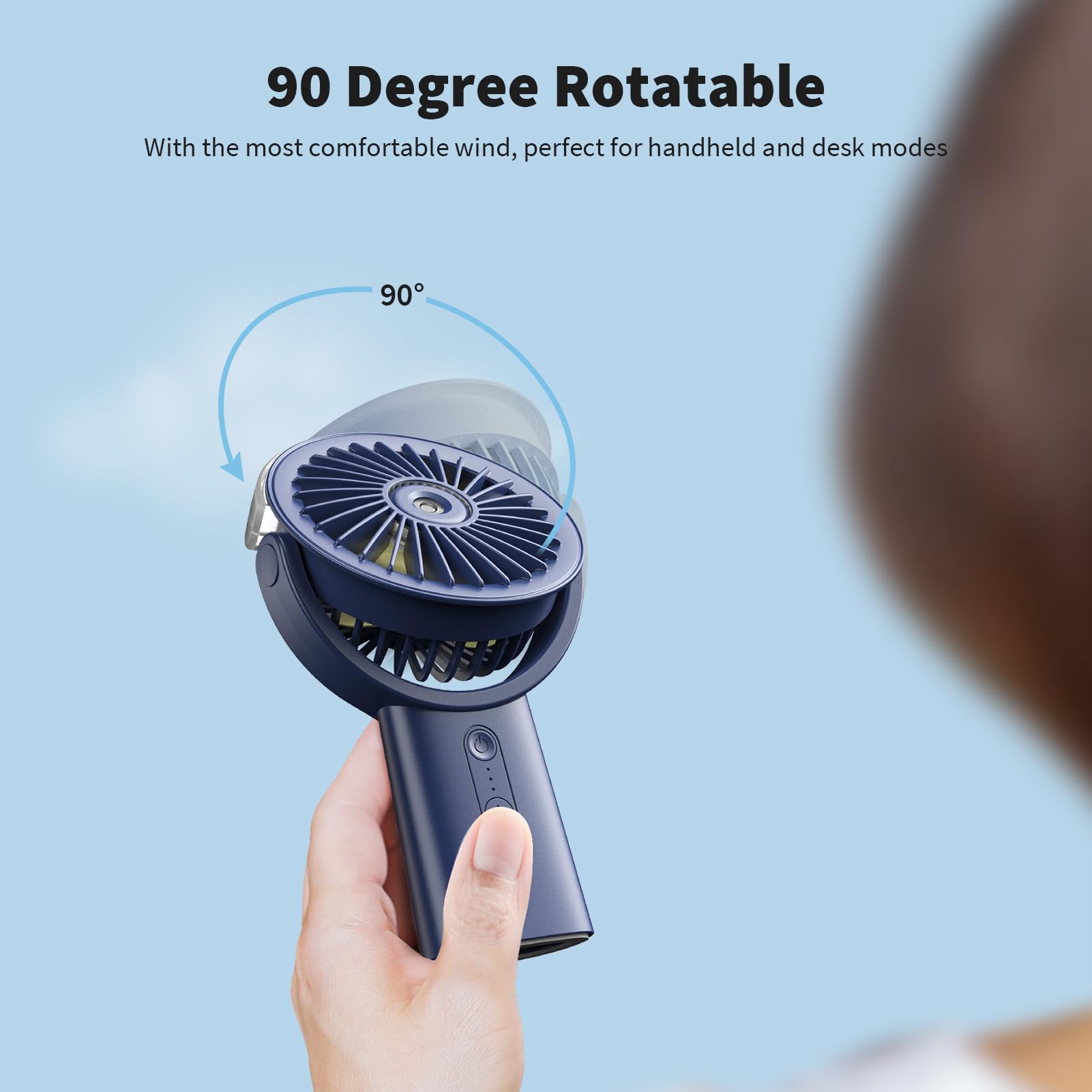 Otlonpe botella de recarga 40ml junto al ventilador para rellenar rápidamente