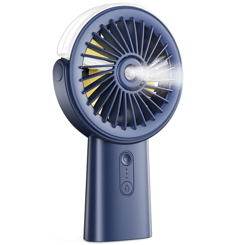 Otlonpe vista frontal del ventilador mostrando diseño portátil y práctico