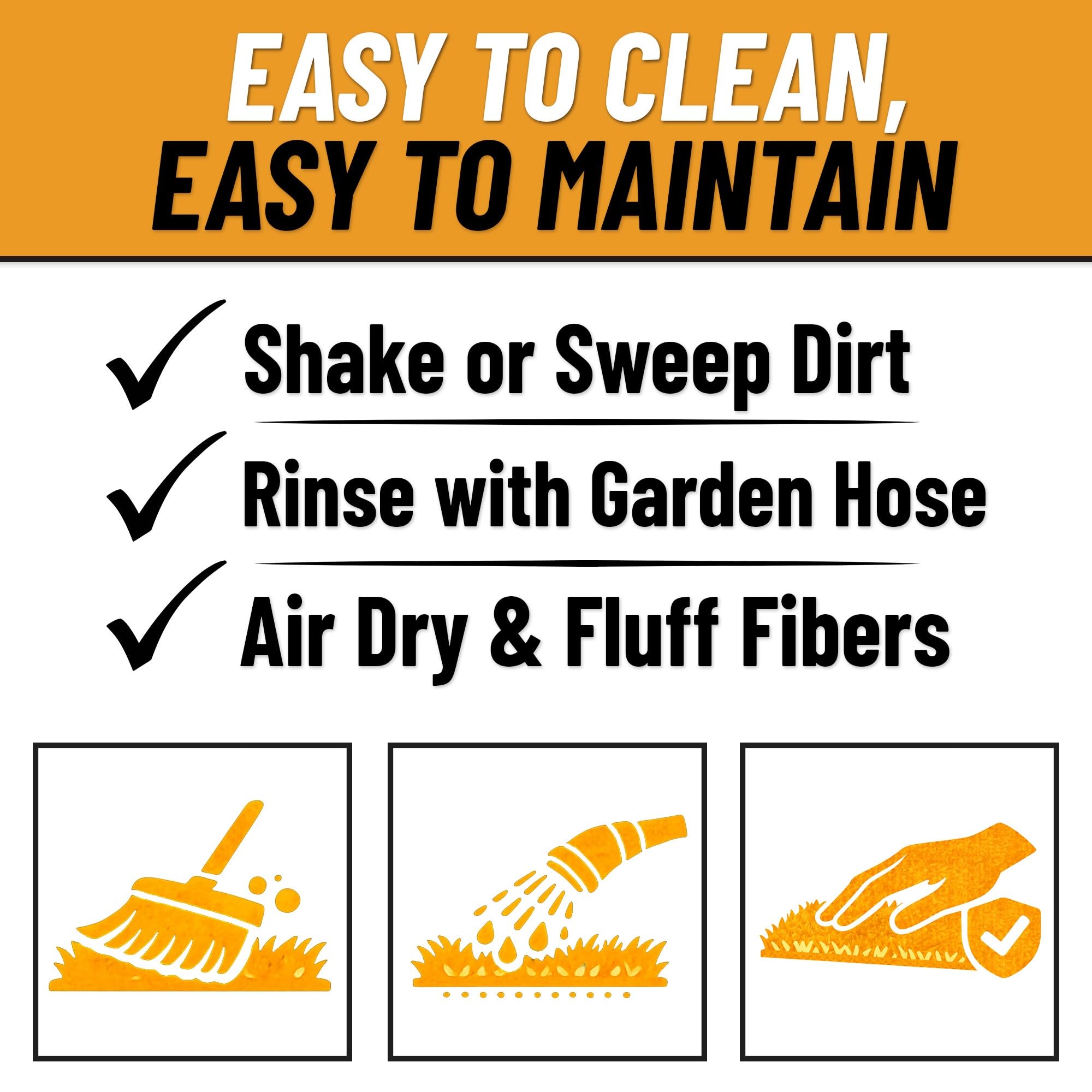 Ottomanson runner lite comparación con regla para visualizar escala y ajuste