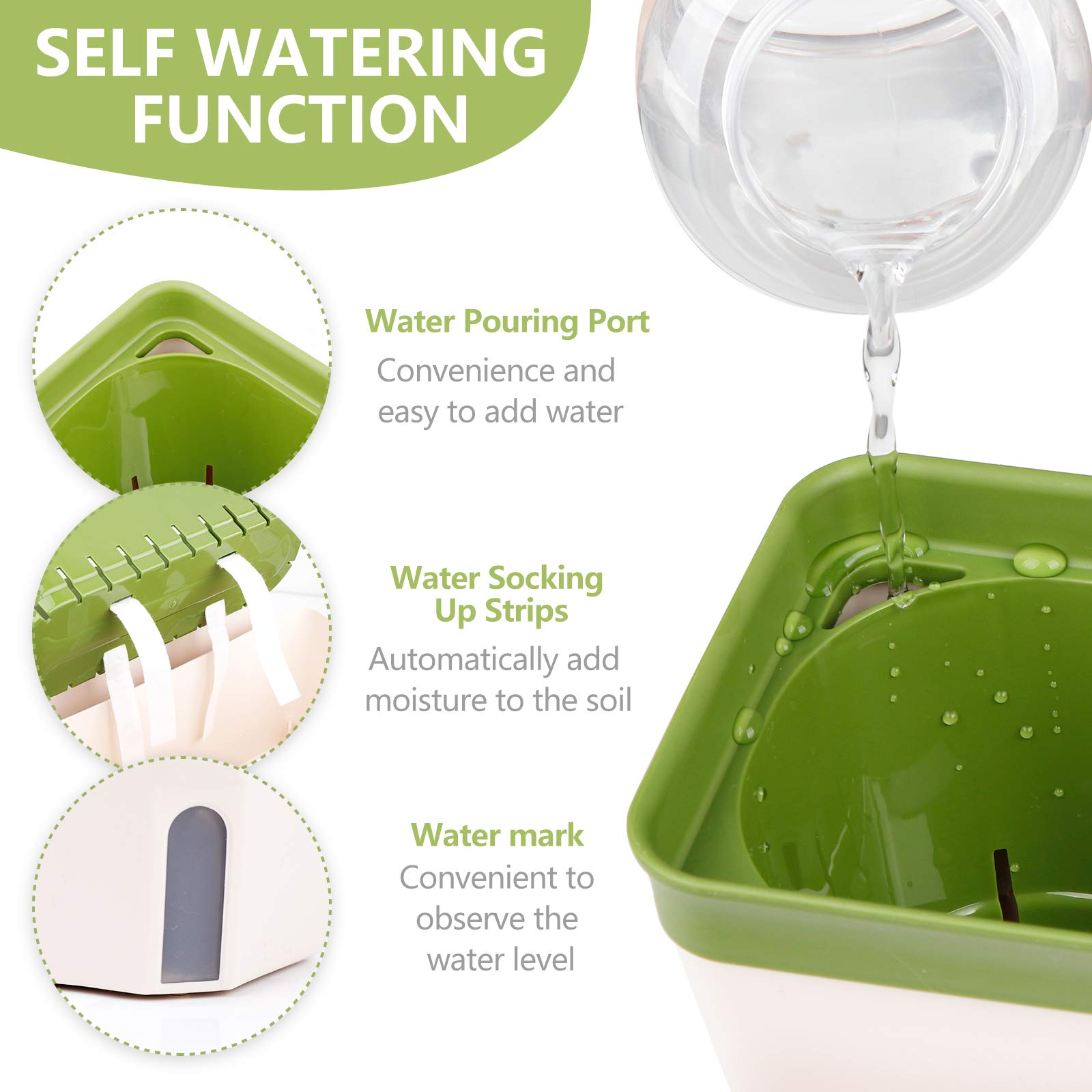 OurWarm puerto de llenado superior permite recargar agua sin desplantar
