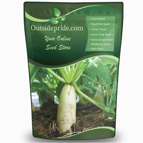 Outsidepride empaque frontal de semillas Daikon, presentación 1 lb útil para grandes áreas