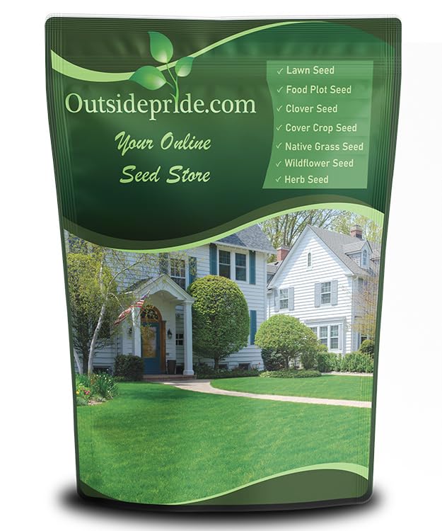 Outsidepride empaque frontal 5 lb mostrando cubierta y marca, ideal para sembrar