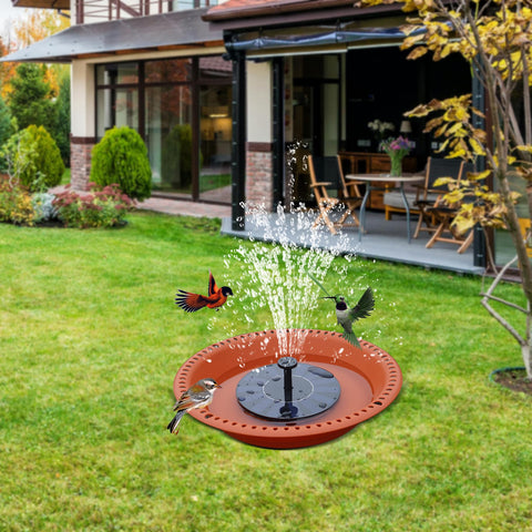 OVZILKI cuenco integrado en jardín decorativo aportando vida y agua