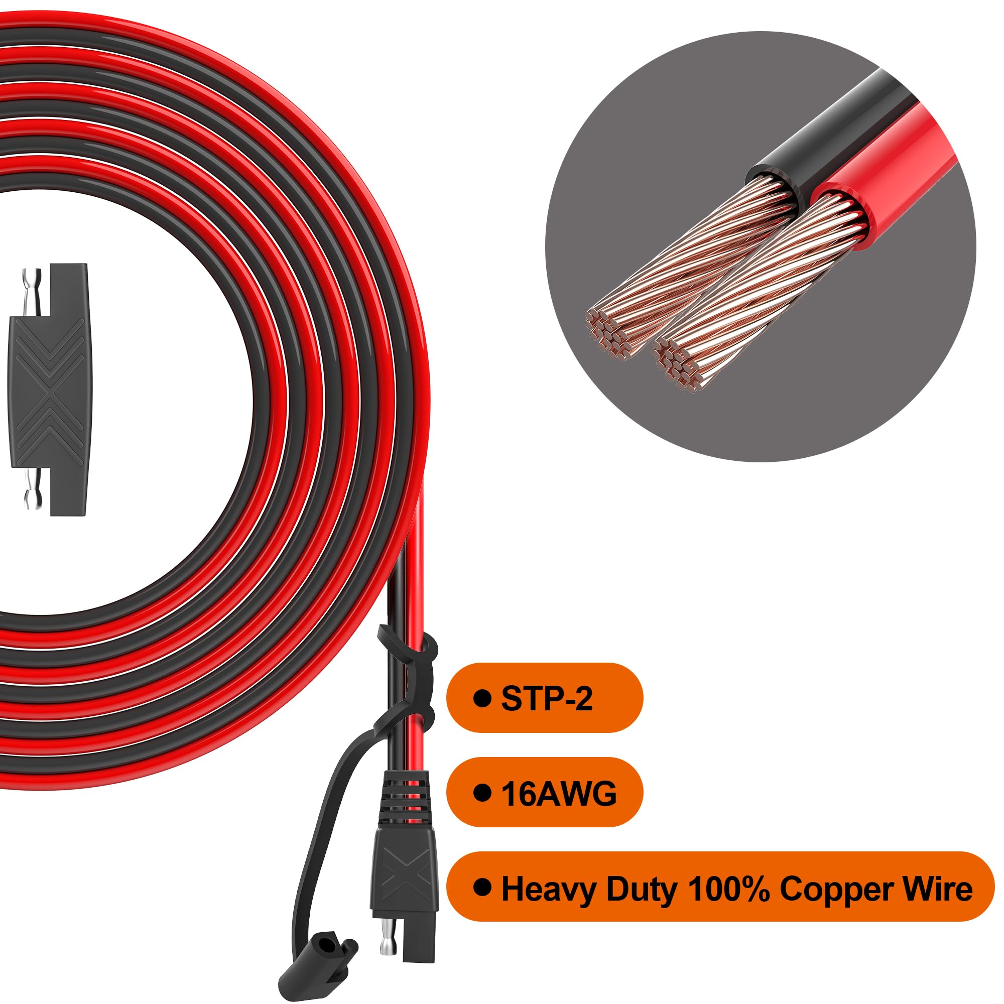 OYMSAE cable conectado a un panel solar, optimiza conexiones exteriores