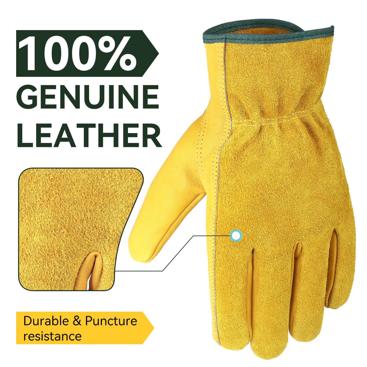 OZERO guantes limpios secándose tras lavado fácil para mantener suavidad