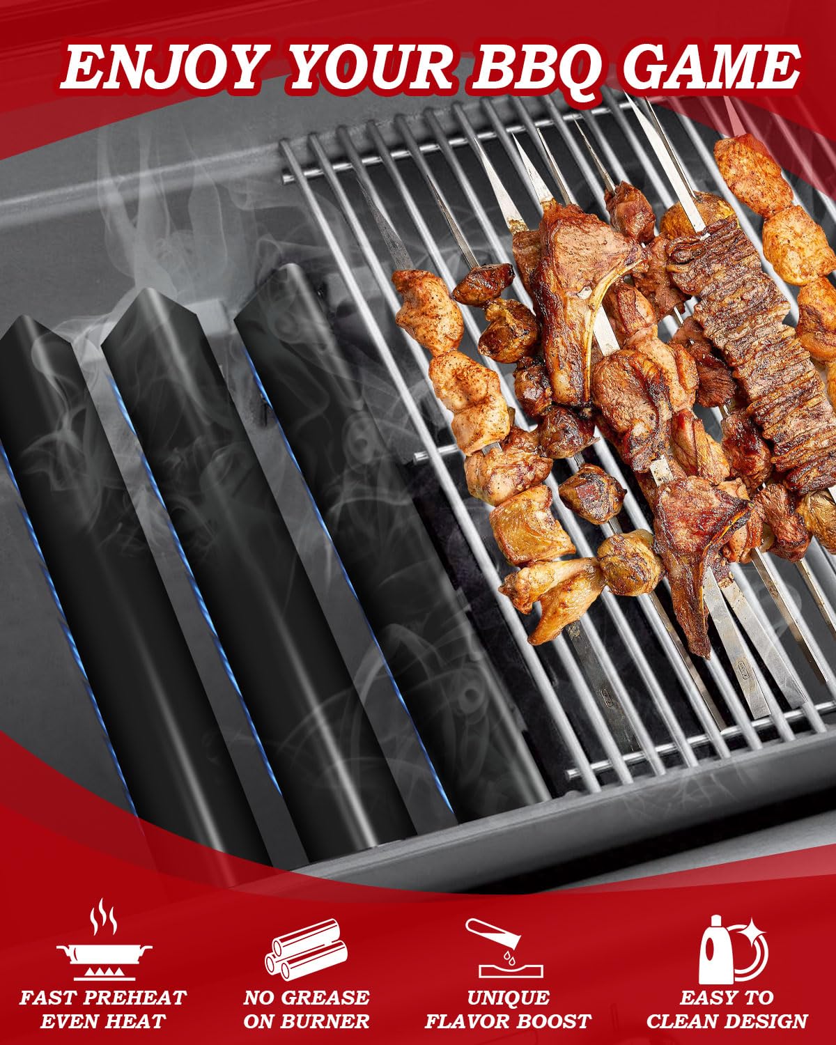 Paayox en ambiente exterior con carnes asadas, realza aroma y sabor