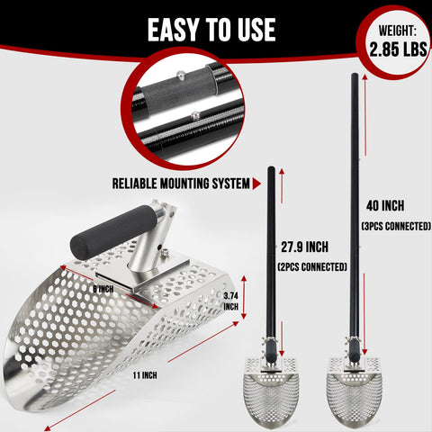 PAMLIAPY acople y cierre del mango para montaje rápido y seguro