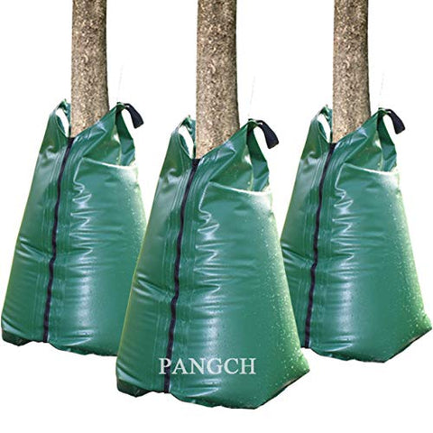 PANGCH bolsa de riego frontal mostrando diseño y capacidad de 20 galones
