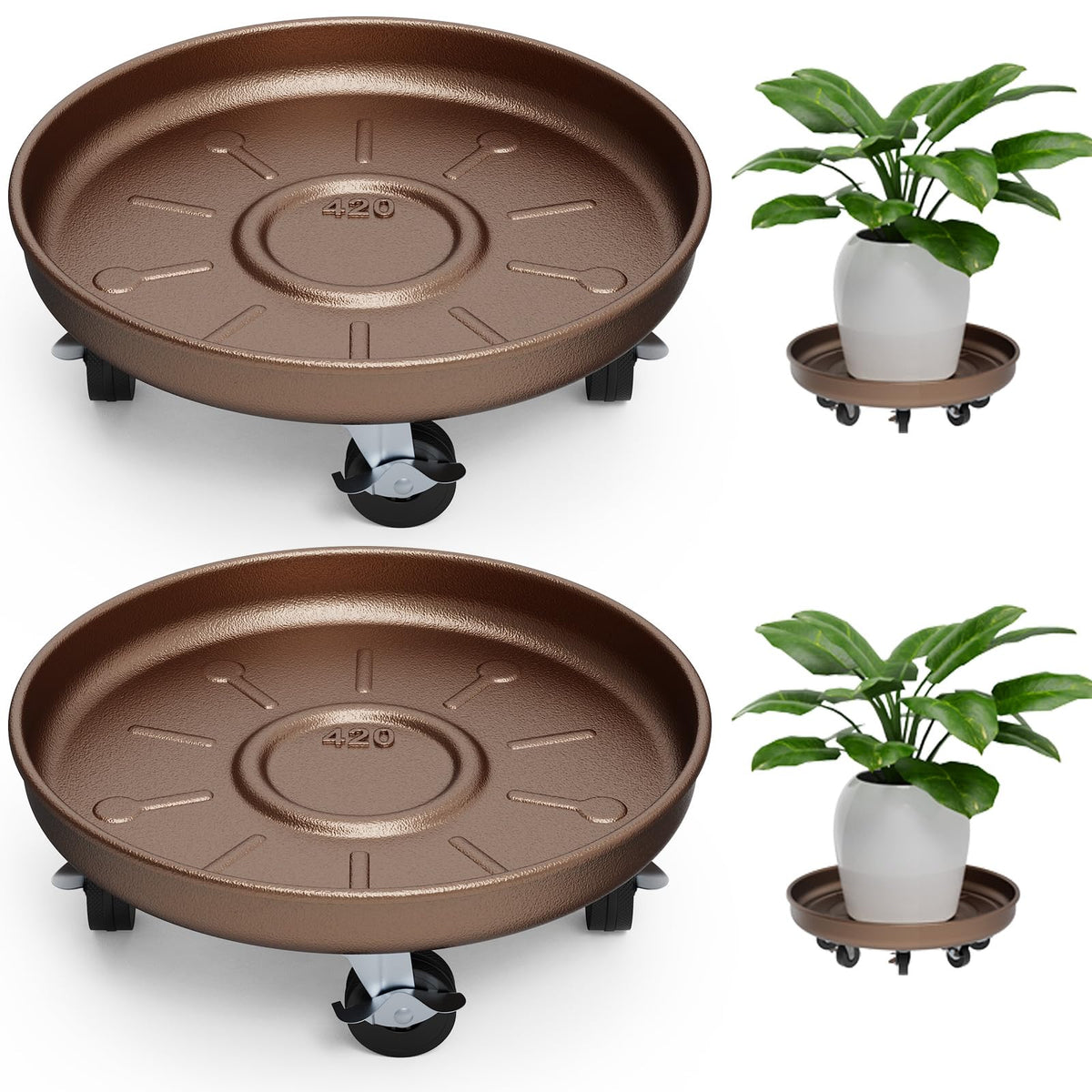 Parsagi soporte frontal mostrando diseño metálico y estabilidad