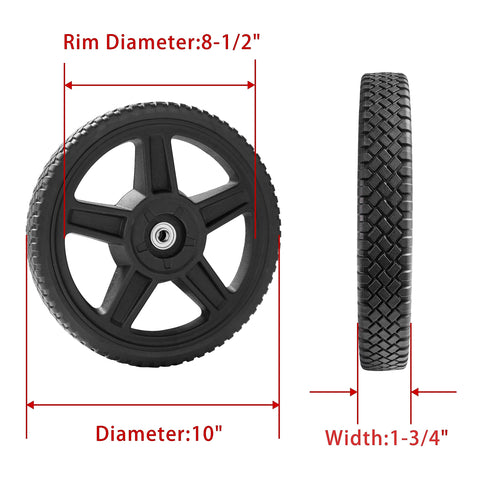 Parts Camp primer plano del neumático macizo y textura durable