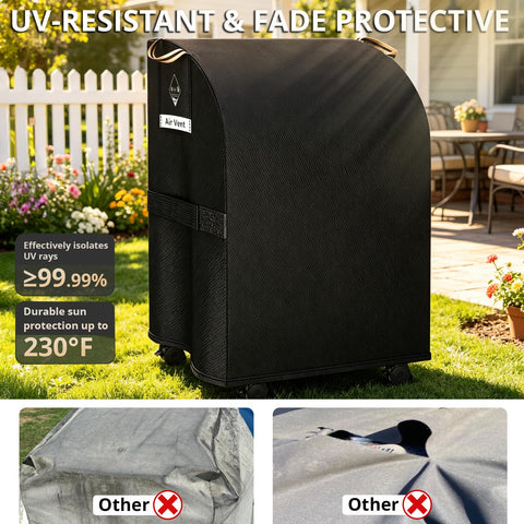 PasWith costura sellada y cinta impermeable protegiendo interior
