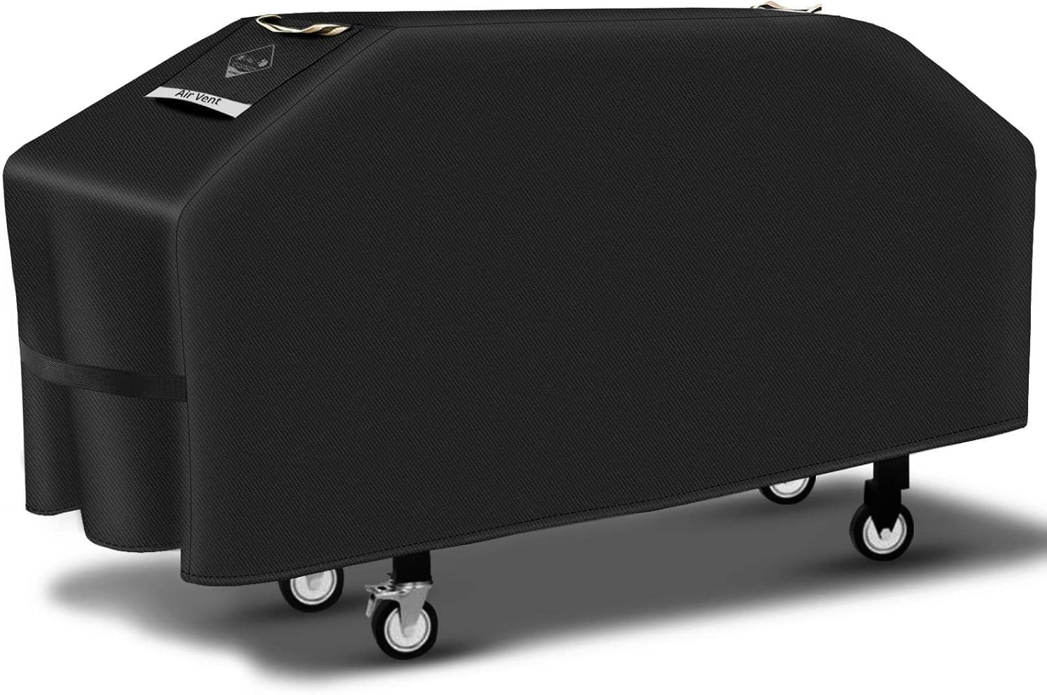 PasWith funda frontal colocada en griddle 36" protege contra polvo y lluvia