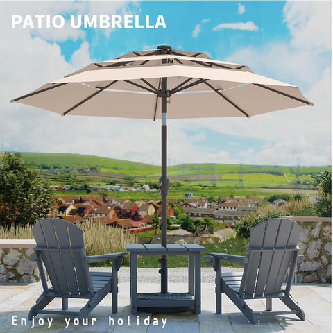 Patio Kingdom poste y varillas metálicas reforzadas que ofrecen soporte sólido