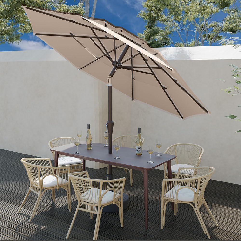Patio Kingdom primer plano de la tela 180g que resiste agua y rayos UV