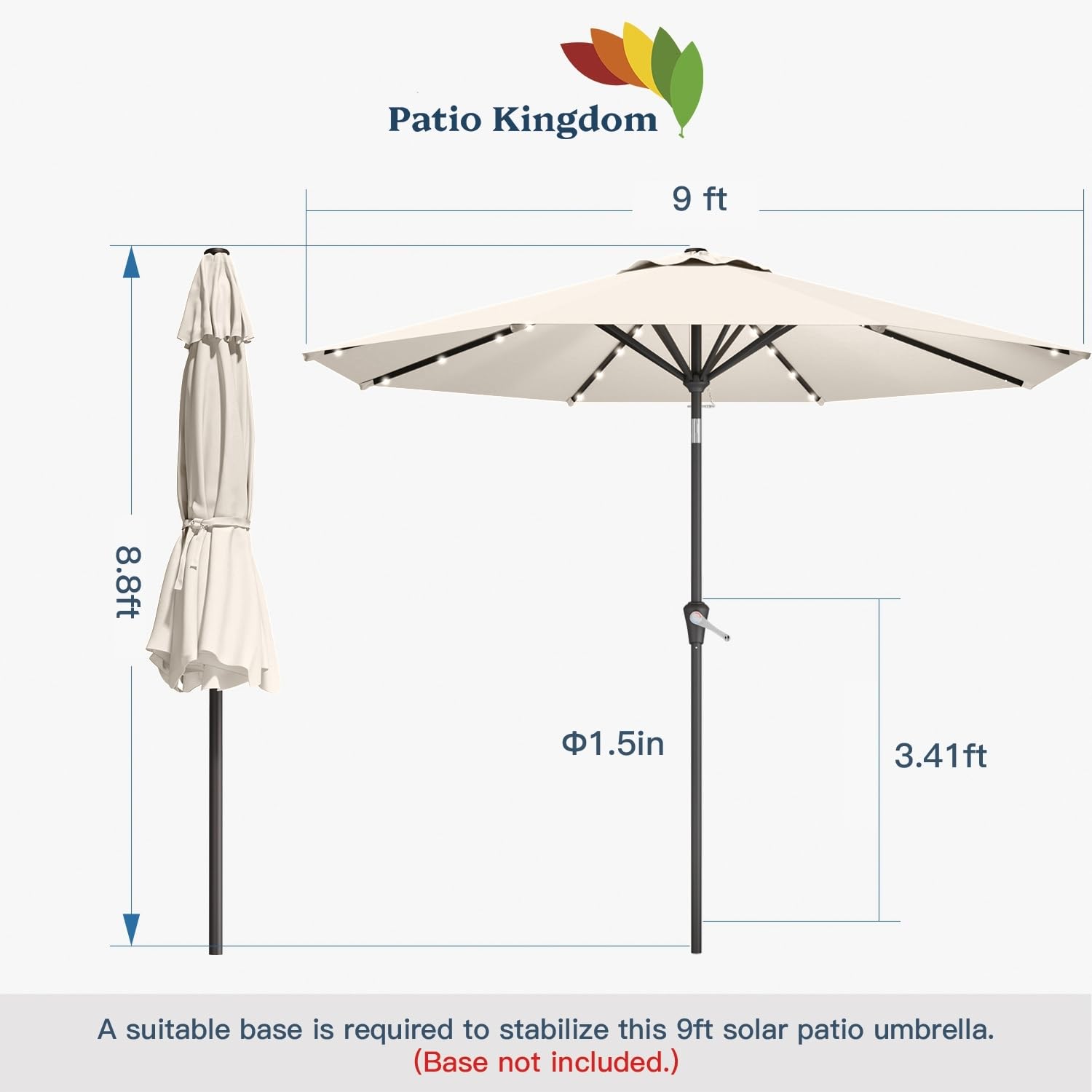 Patio Kingdom ambiente junto a piscina con luz y sombra acogedora