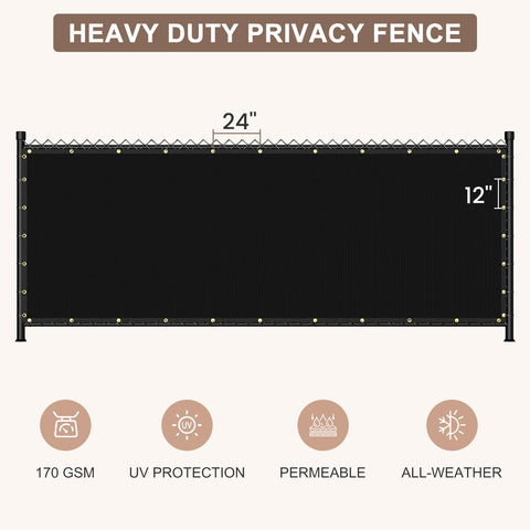 Patiobay primer plano de textura 170GSM que demuestra resistencia y paso de aire