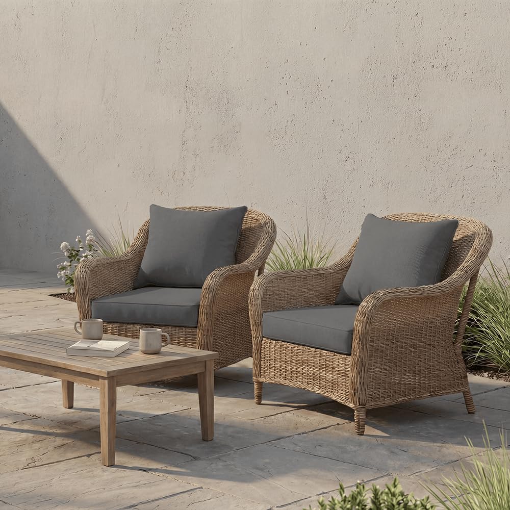 PatioGlow tiras de sujeción y costuras reforzadas que evitan desplazamiento