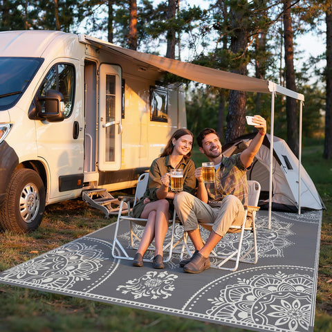Pauwer alfombra junto a silla para comparar tamaño 8x10 práctico