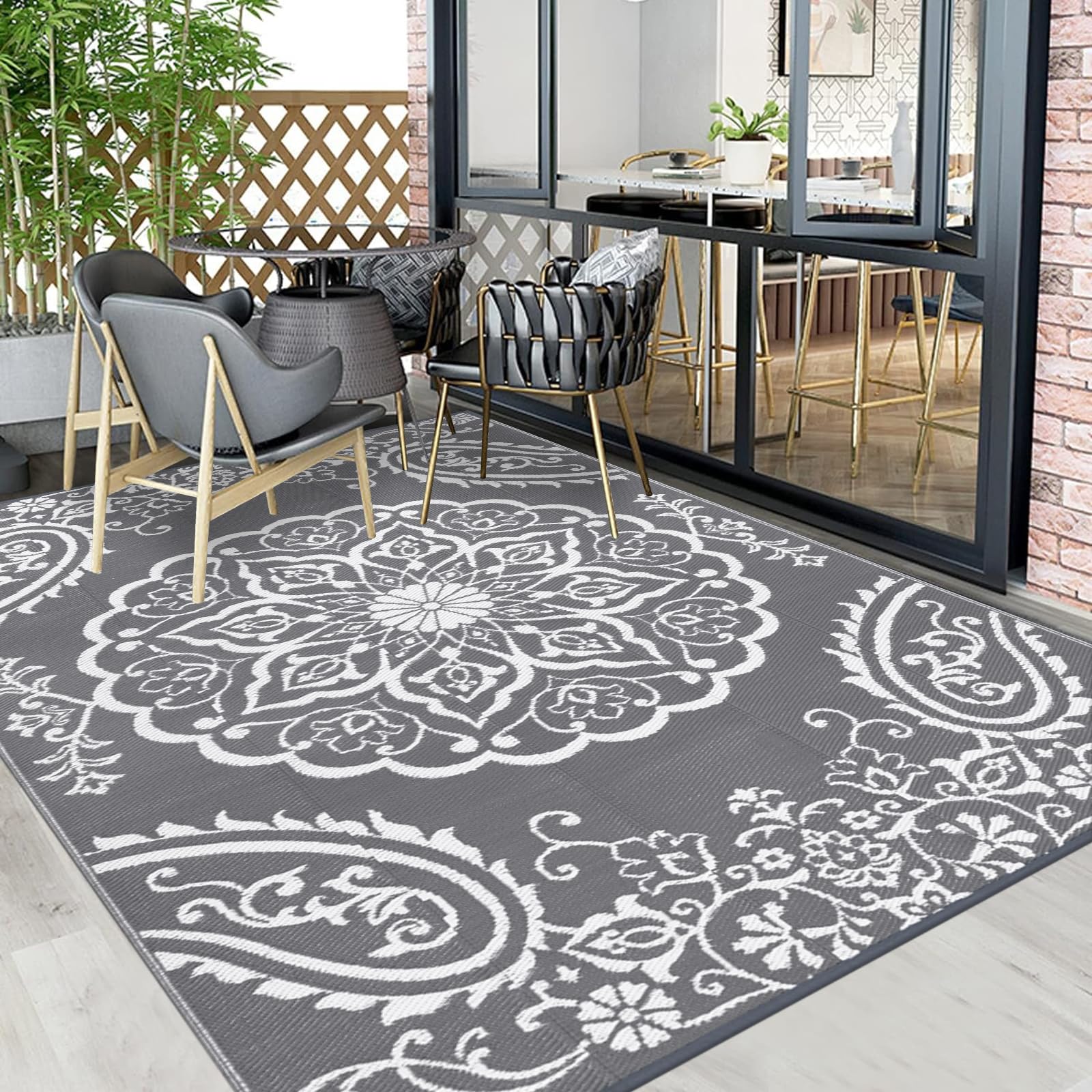 Pauwer diseño reversible cara B mostrando versatilidad decorativa