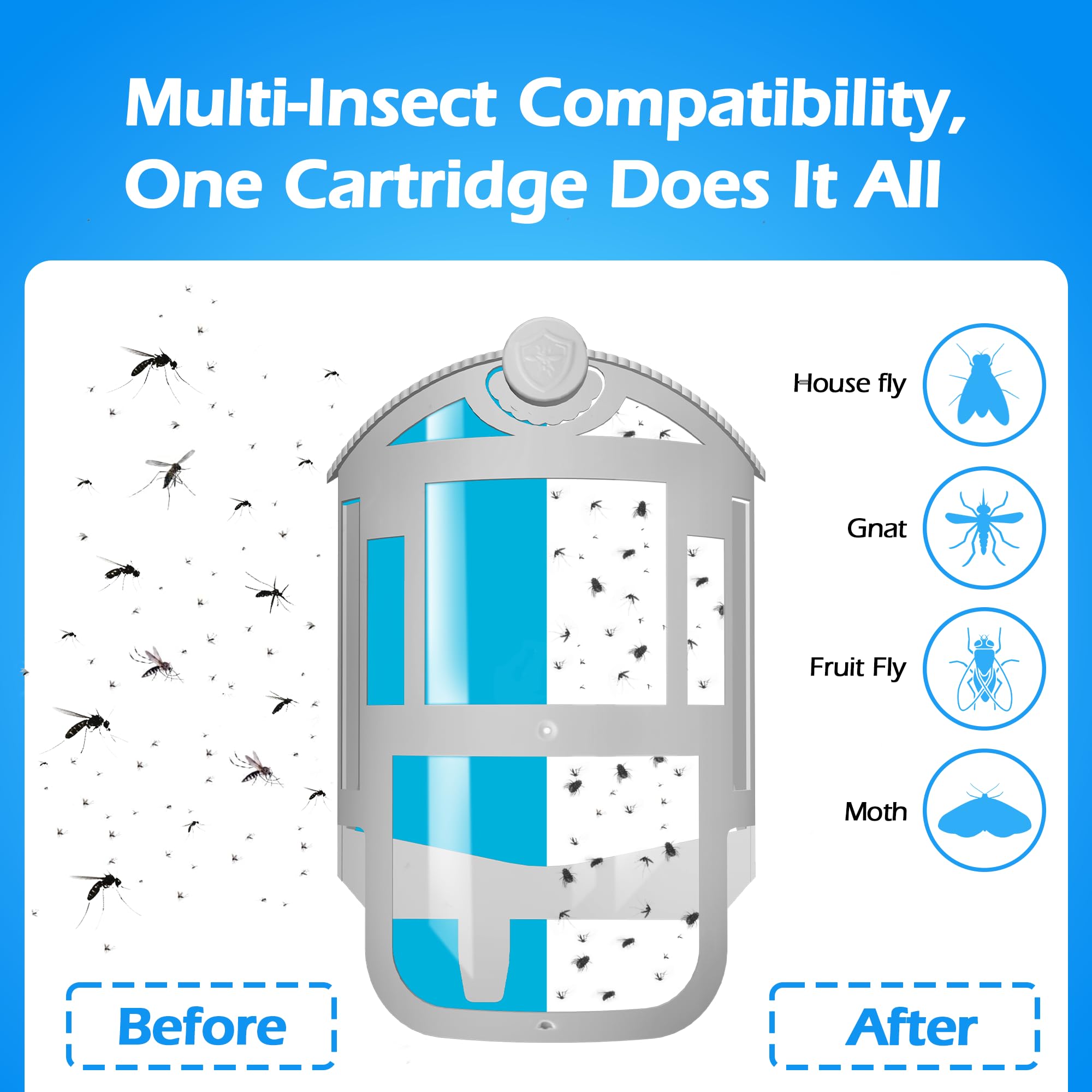 PESTCON etiqueta con lista de modelos compatibles y ajuste seguro