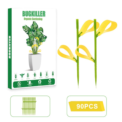 PESTCON paquete frontal mostrando 90 trampas atractivas para plantas