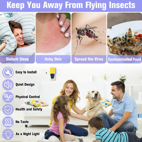 Pestvanish tarjeta adhesiva amarilla detalle que atrapa insectos