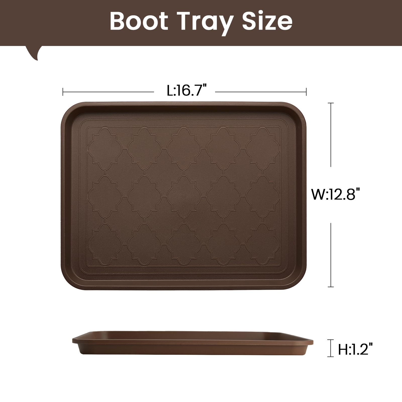 PETABBY detalle de textura plástica resistente para limpieza rápida y durabilidad