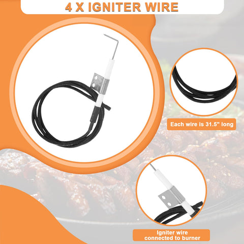 PETKAO empaque abierto con los cuatro cables incluidos y manual claro