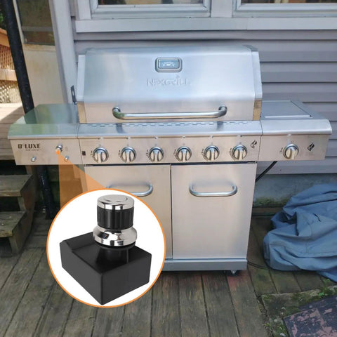 PETKAO kit en una barbacoa encendida, logrando encendidos rápidos y fiables