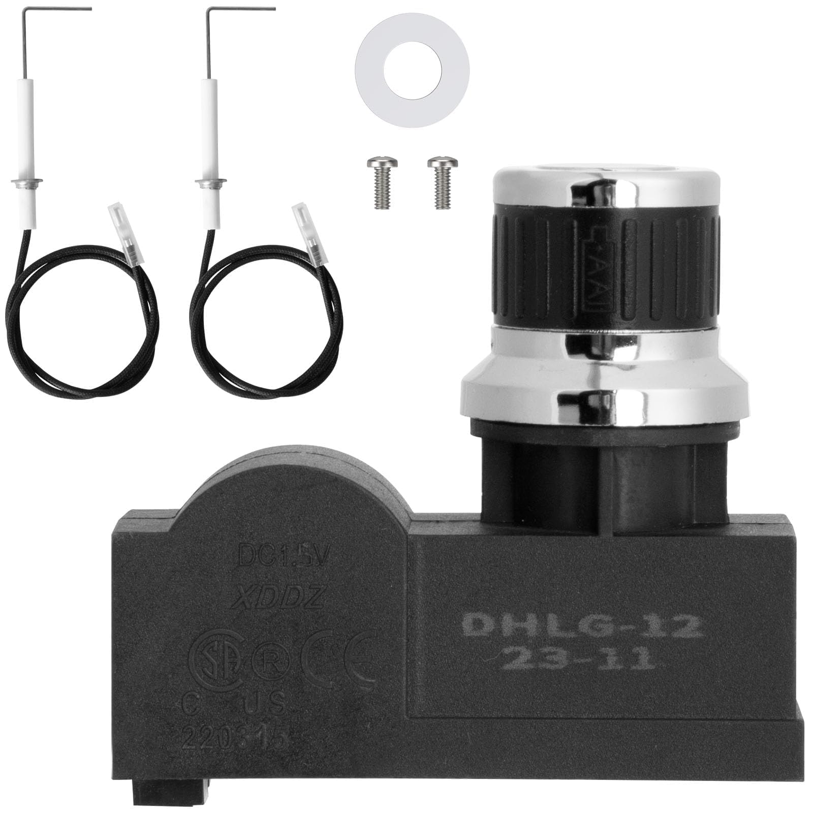 PETKAO vista frontal del kit encendedor para Blackstone, reemplazo fiable
