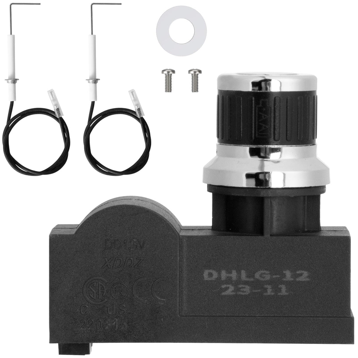 PETKAO vista frontal del kit encendedor para Blackstone, reemplazo fiable