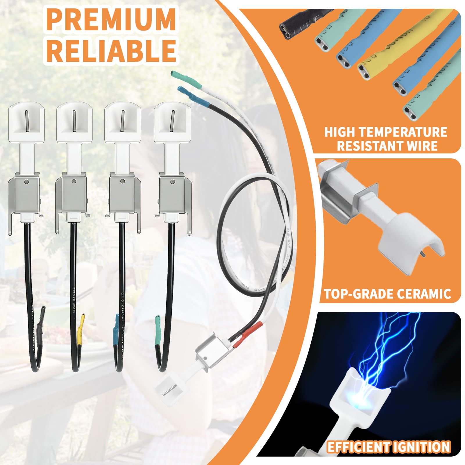 PETKAO kit de montaje con clips y juntas para fijación segura y reemplazo sencillo