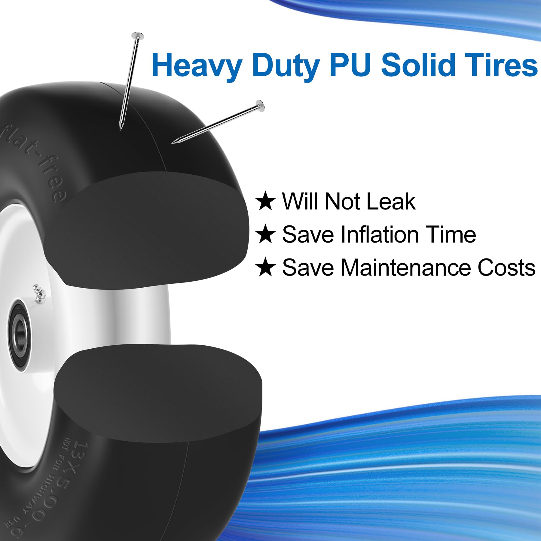 phepetroll vista lateral con medidas 13x5.00-6 claridad dimensional
