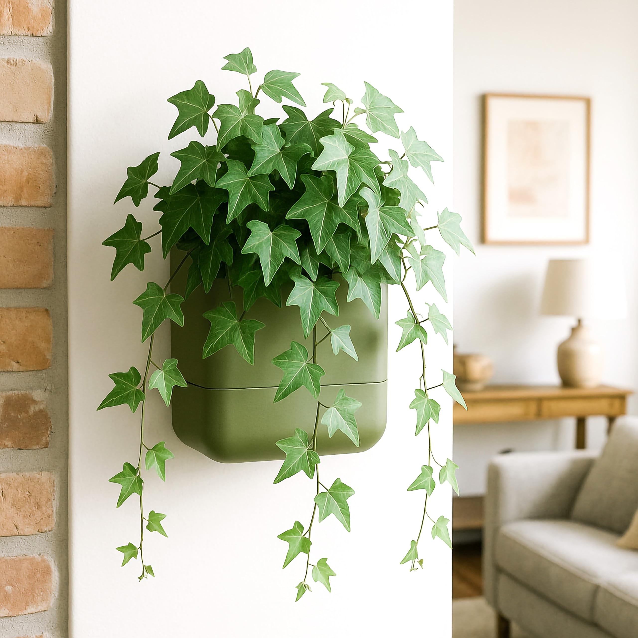 Phoenix Vine detalle de hierbas plantadas demostrando cultivo ordenado y sano