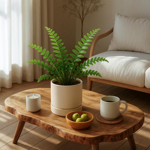 Phoenix Vine maceta en uso sobre escritorio, mejora decoración