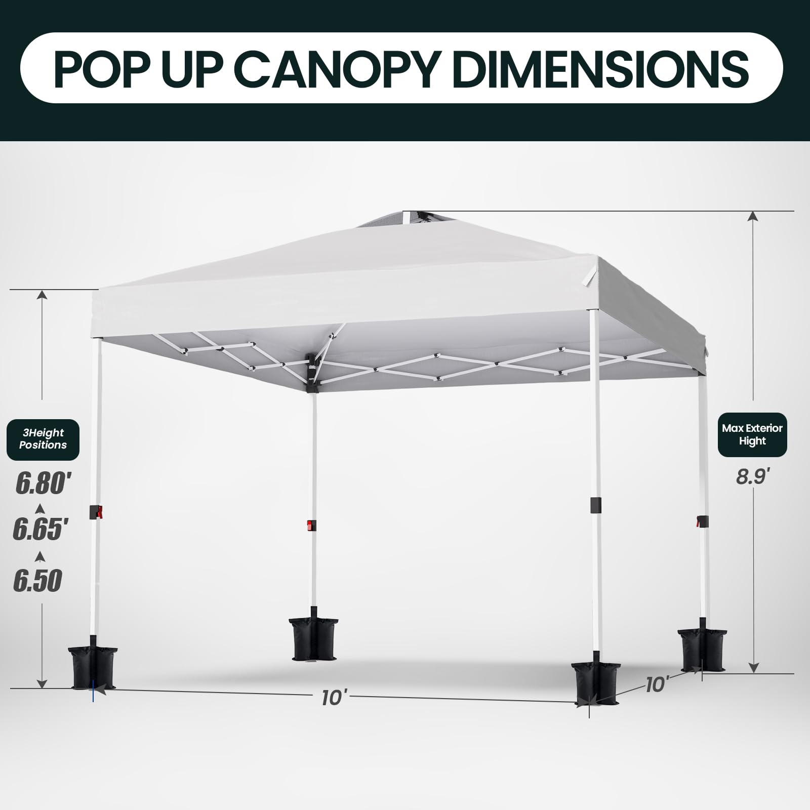 PHONWHON close-up de tejido 420D impermeable, protección solar efectiva